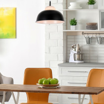 Lampa wisząca skandynawski design Macron czarna Lampa wisząca skandynawski design Macron czarna