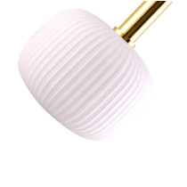 Nowoczesny design lampy wiszącej FRANCESCO, biały klosz