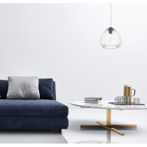 Szklana lampa wisząca Lychee