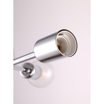 Lampa w stylu industrialnym, loftowym PIPES, chrom 3 ramienna