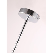 Skandynawskie wzornictwo, lampa wisząca NOVA, 3 punktowa, chrom