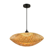 Lampa wisząca Bali w stylu boho, 40 cm średnica