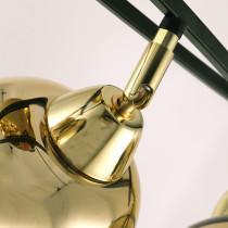 Lampa sufitowa na belce Momo, 2 ramienna, gold