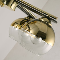 Lampa sufitowa MOMO, 5 ramienna, gold