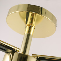 Lampa sufitowa MOMO, 3 ramienna, gold