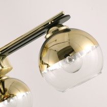 Lampa sufitowa MOMO, 3 ramienna, gold