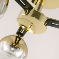 Lampa sufitowa MOMO, 3 ramienna, gold