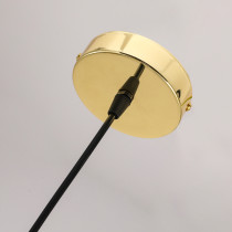 Lampa wisząca Florence Glam błyszczące złoto z kryształami 17340-300 GG