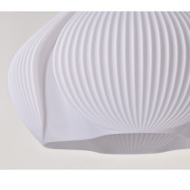 Lampa wisząca z druku 3D NENUFAR, nowoczesny design