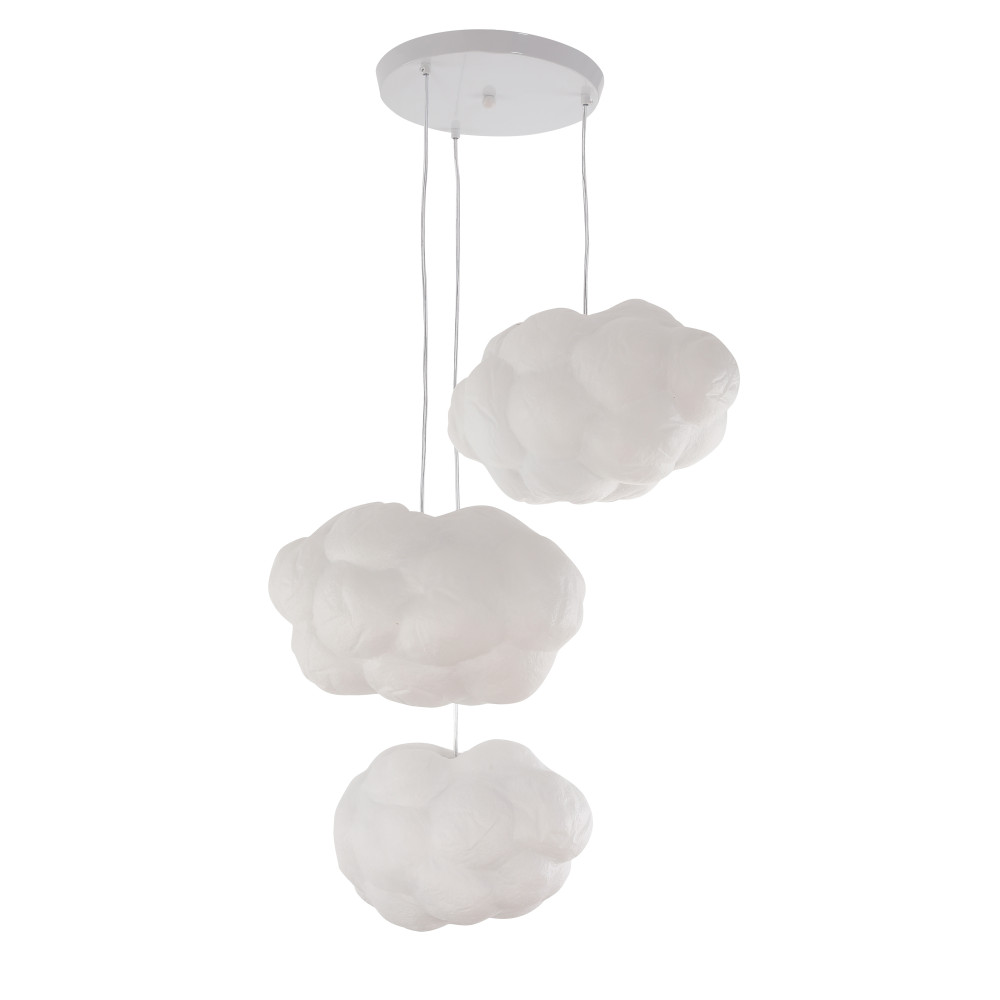 Lampa wisząca CLOUD, nowoczesny design, 3 światłą, śr. 42 cm