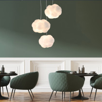 Lampa wisząca CLOUD, nowoczesny design, 3 światła, śr. 42 cm