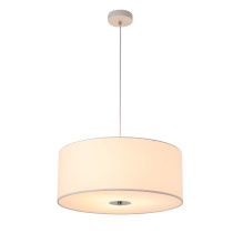Lampa wisząca CARMEN, styl minimalizm, biała, śr. 45 cm
