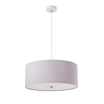 Lampa wisząca CARMEN, styl minimalizm, szara, śr. 450 cm