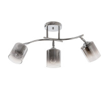 Lampa sufitowa CORGI, styl minimalizm, chrom, 3 światła, dł. 69