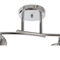 Lampa sufitowa CORGI, styl minimalizm, chrom, 2 światła, dł. 57