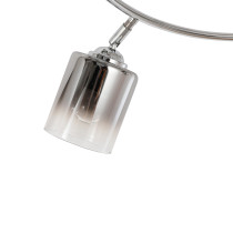 Lampa sufitowa CORGI, styl minimalizm, chrom, 4 światła, dł. 64