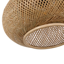 Lampa wisząca Jakarta, styl boho eko, bambus, śr. 50 cm