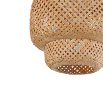Lampa wisząca KRABI, styl boho eko, bambus, śr. 30 cm
