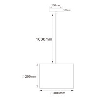 Lampa wisząca KYOTO, styl boho, japandi, bambus, śr. 30 cm