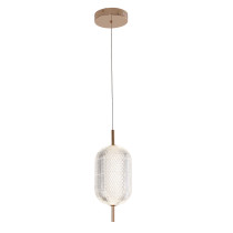 Lampa wisząca BARI, styl modern classic, LED 16W, śr. 15 cm