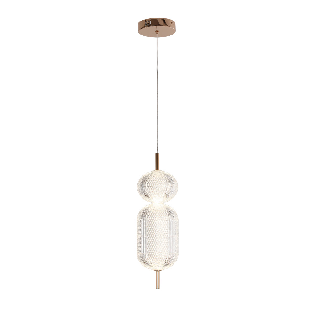 Lampa wisząca BARI, styl modern classic, LED 22W, śr. 15 cm