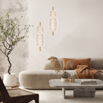 Lampa wisząca BARI, styl modern classic, LED 22W, śr. 15 cm