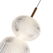 Lampa wisząca BARI, styl modern classic, LED 22W, śr. 15 cm