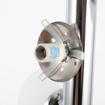 Lampa wisząca PULI, styl nowczesny, 3 światła, chrom, śr. 37