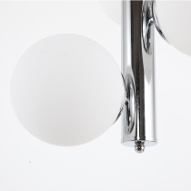 Lampa wisząca PULI, styl nowczesny, 3 światła, chrom, śr. 37