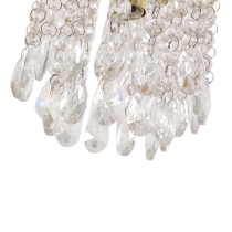 Klasyczny złoty zwis kryształowy 1-punktowy ELICA