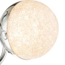 Bila nowoczesny, krystaliczny klosz