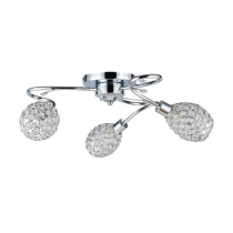 Lampa sufitowa Stella 3-punktowa  chrom