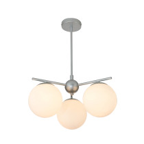 Żyrandol Paloma 3-ramienny srebrny