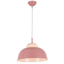 Lampa wisząca skandynawski design Macron różowa