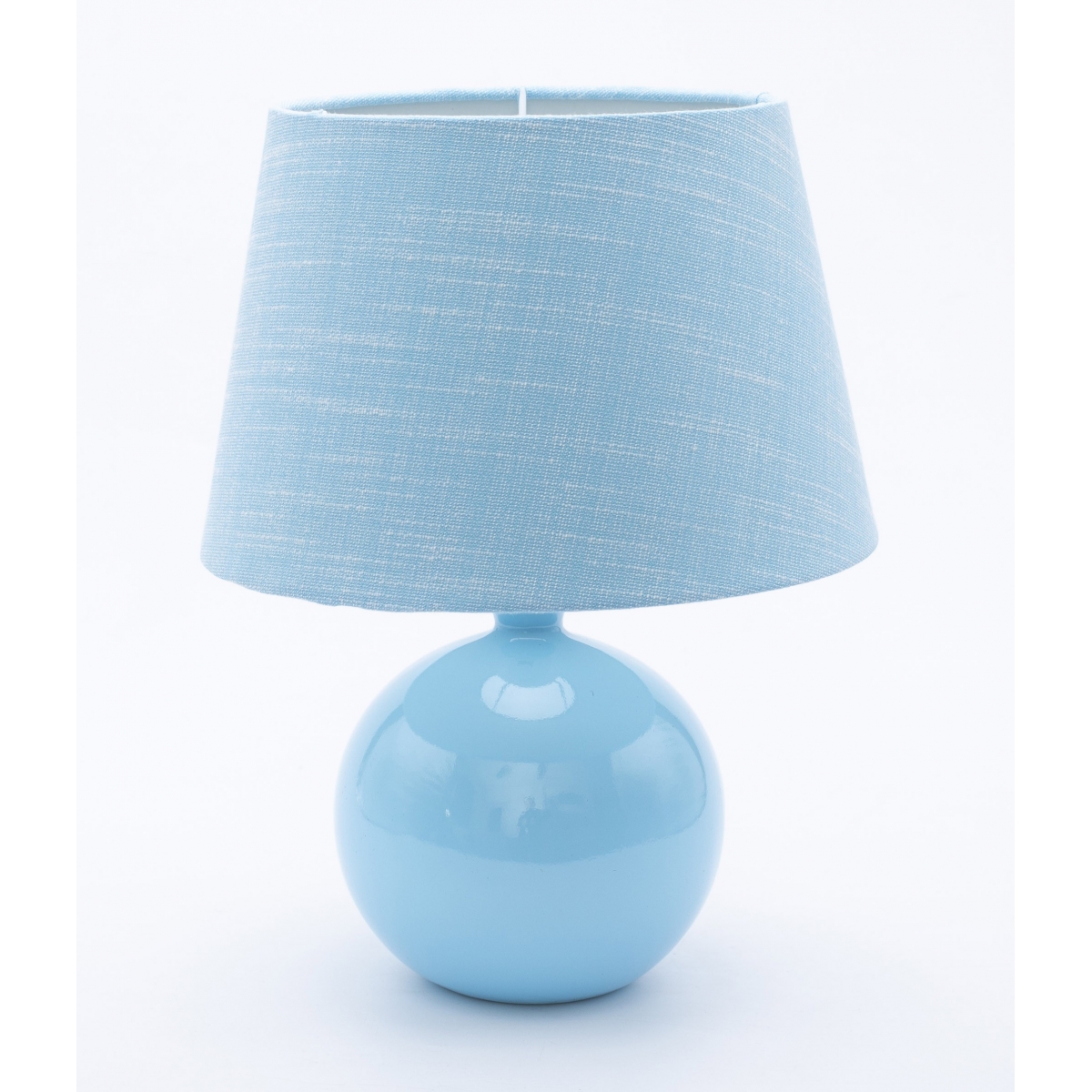 Lampka stołowa ceramiczna Ola niebieska 33756