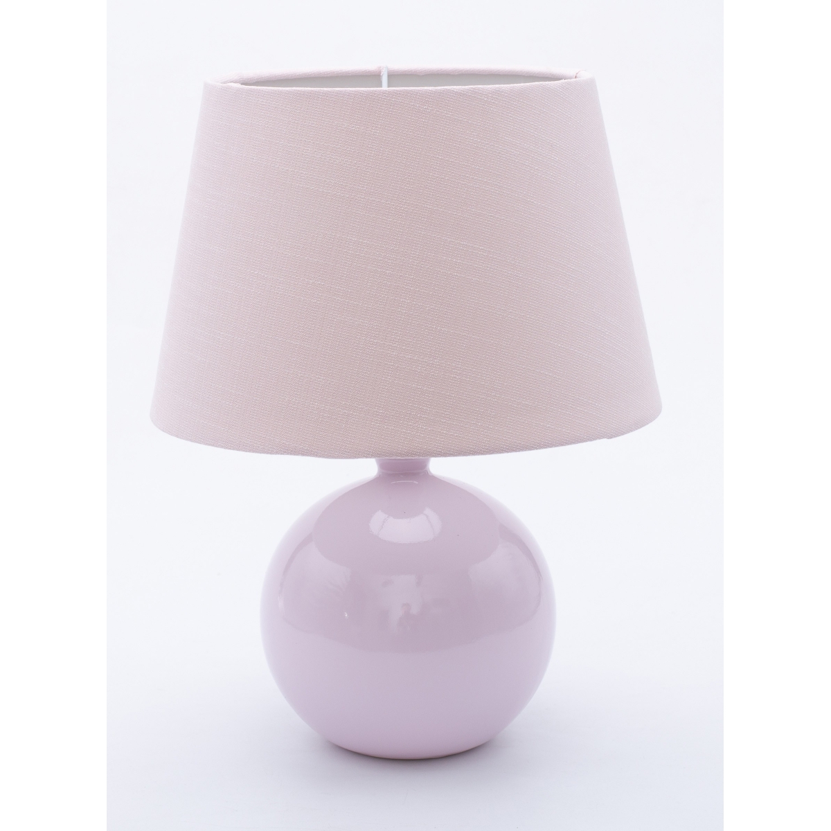 Lampka stołowa ceramiczna Ola różowa 33756