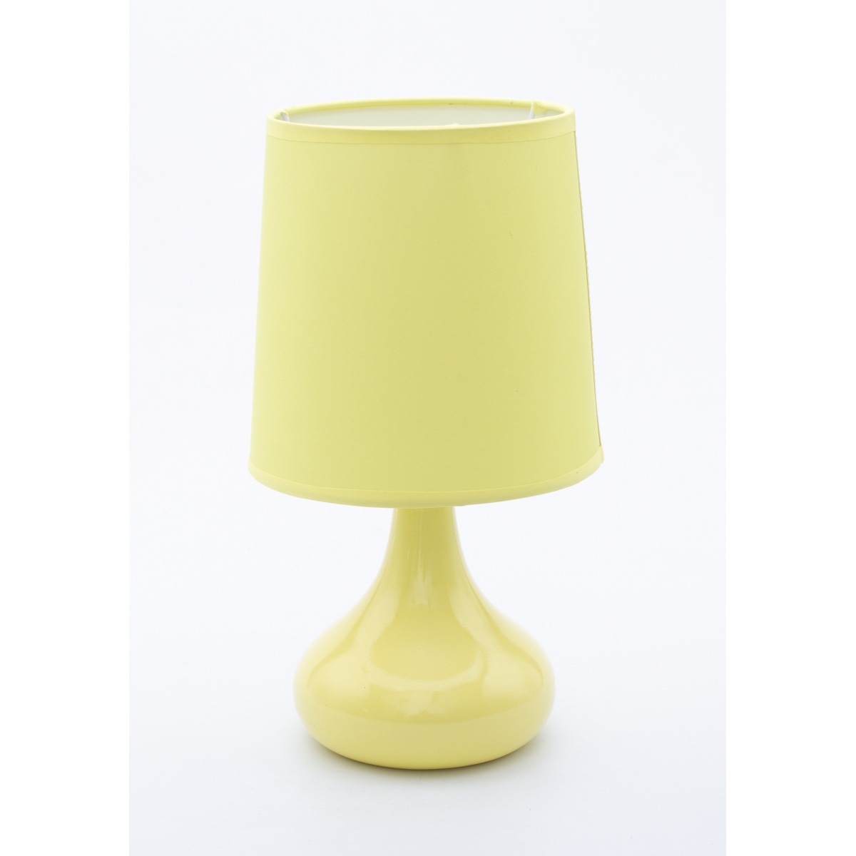 Lampka stołowa ceramiczna Nela żółta 33756