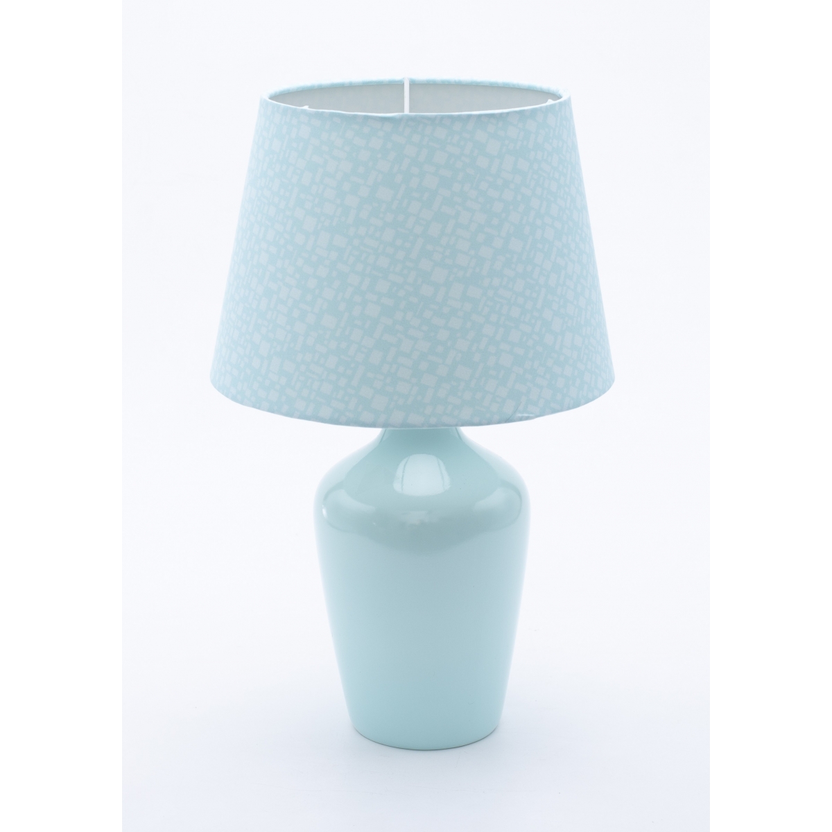 Lampa stołowa ceramiczna Karla niebieska 34788